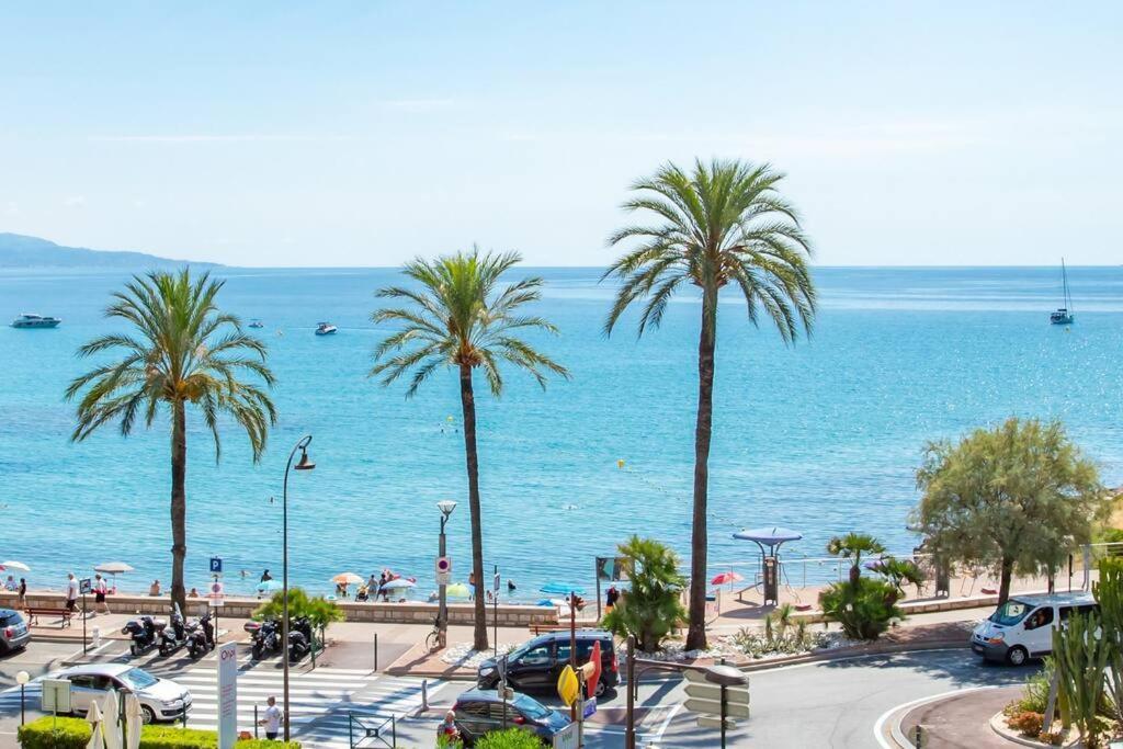 La Perle 2 P Terrasse Vue Mer 1Min Plage Clim Roquebrune-Cap-Martin Bagian luar foto